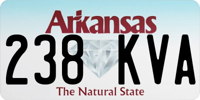 AR license plate 238KVA