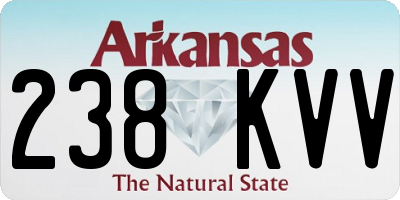 AR license plate 238KVV