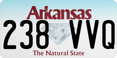 AR license plate 238VVQ
