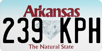 AR license plate 239KPH