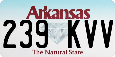 AR license plate 239KVV