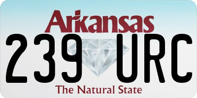 AR license plate 239URC