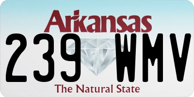 AR license plate 239WMV