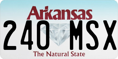 AR license plate 240MSX