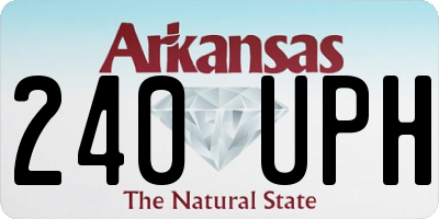 AR license plate 240UPH