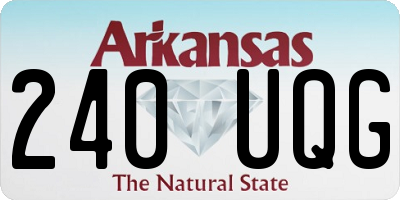 AR license plate 240UQG