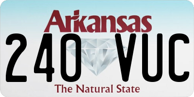 AR license plate 240VUC