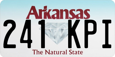 AR license plate 241KPI