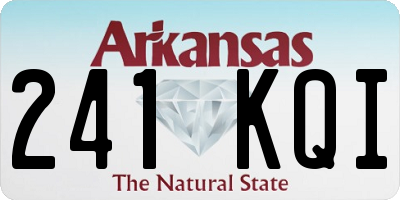 AR license plate 241KQI