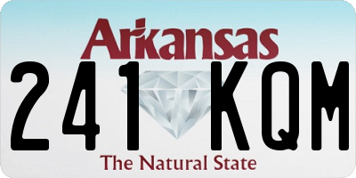 AR license plate 241KQM
