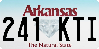 AR license plate 241KTI