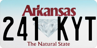 AR license plate 241KYT