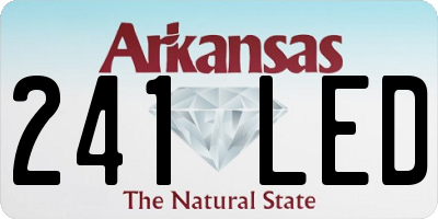 AR license plate 241LED