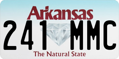 AR license plate 241MMC
