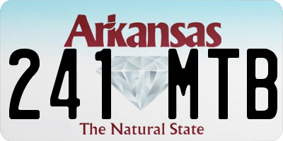 AR license plate 241MTB