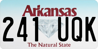 AR license plate 241UQK