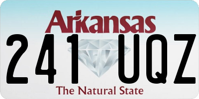 AR license plate 241UQZ