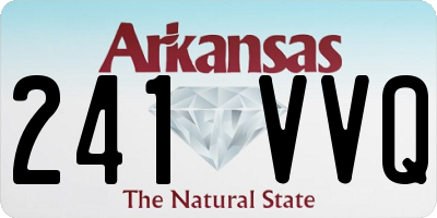 AR license plate 241VVQ
