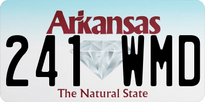 AR license plate 241WMD