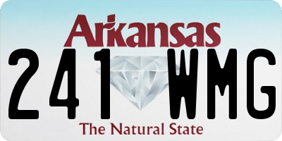 AR license plate 241WMG