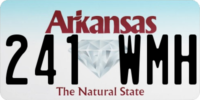 AR license plate 241WMH