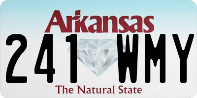 AR license plate 241WMY