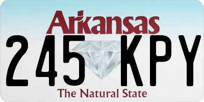 AR license plate 245KPY