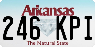 AR license plate 246KPI