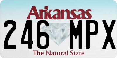 AR license plate 246MPX