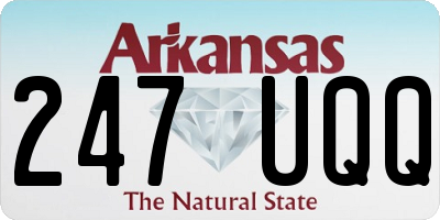 AR license plate 247UQQ