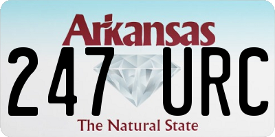 AR license plate 247URC