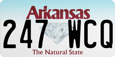 AR license plate 247WCQ