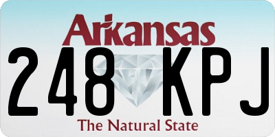 AR license plate 248KPJ