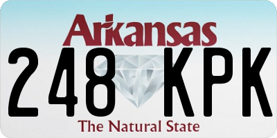 AR license plate 248KPK