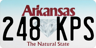 AR license plate 248KPS