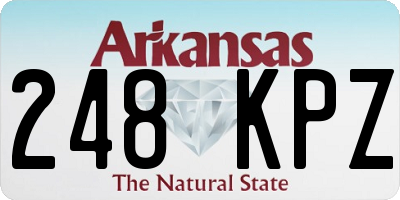 AR license plate 248KPZ