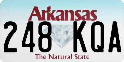 AR license plate 248KQA