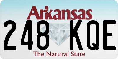 AR license plate 248KQE