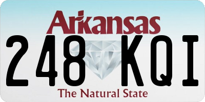 AR license plate 248KQI
