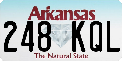 AR license plate 248KQL