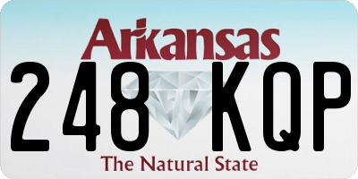 AR license plate 248KQP