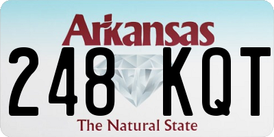 AR license plate 248KQT