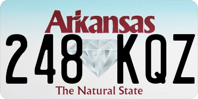 AR license plate 248KQZ