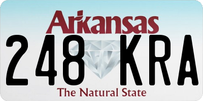 AR license plate 248KRA