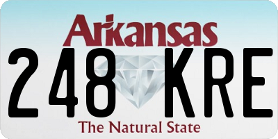 AR license plate 248KRE