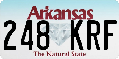 AR license plate 248KRF