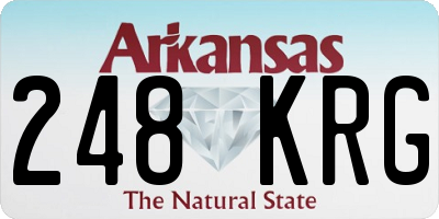 AR license plate 248KRG