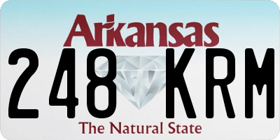 AR license plate 248KRM