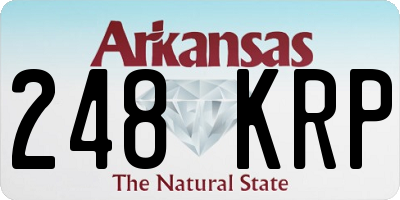 AR license plate 248KRP