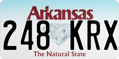 AR license plate 248KRX